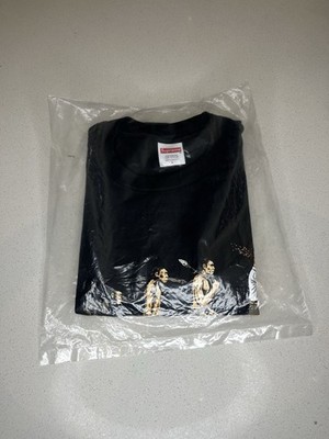 NWT Supreme SS26 Evolution Caveman T-Shirt Tee Black SEALED Men's L  AUTHENTIC