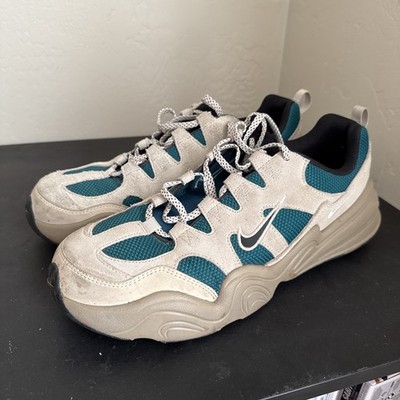 Nike Tech Hera Men's Shoes Size 12 FJ9532 110 LT Orewood Brown/Teal/Khaki