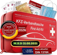 Verbandtasche/Kasten Kfz DIN 13164 Neu Auto  erste Hilfe Set aus Hamburg