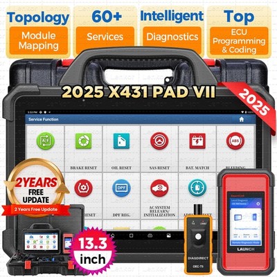 LAUNCH X431 PAD VII ELITE PAD 7 PRO Diagnostic Scanner Key Programming Coding