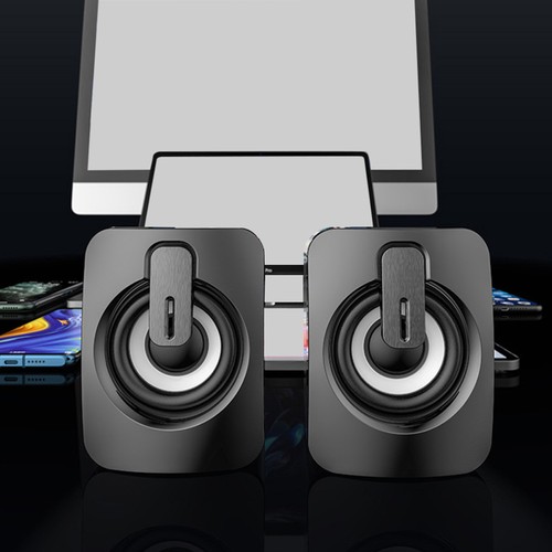 Wired Gaming Speakers Computer with Subwoofer for Desktop Home Decor - 第 2/12 張圖片