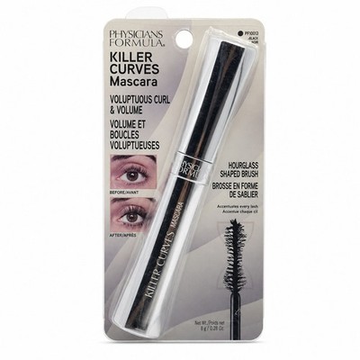 Physicians Formula Killer Curves Curling Mascara Black Lash-Lifting Volume  1PK
