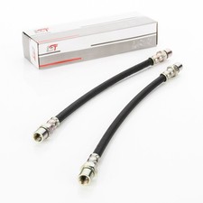 2x BREMSSCHLAUCH BREMSLEITUNG FÜR VW KAEFER / CABRIOLET 15 VORNE 320mm 