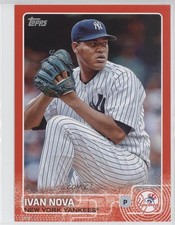 2015 Topps 5x7 Red 8/10 Ivan Nova #382 0b0
