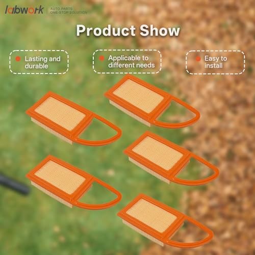  5pcs Air Filter Replacement for Stihl BR500 BR550 BR600 4282-141-0300 4282 