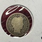 1897-S Silver Barber Dime GOOD SHARP US TOUGHER DATE