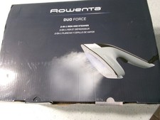 ROWENTA DUO FORCE 2 in1 IRON STEAMER NEW Open Box