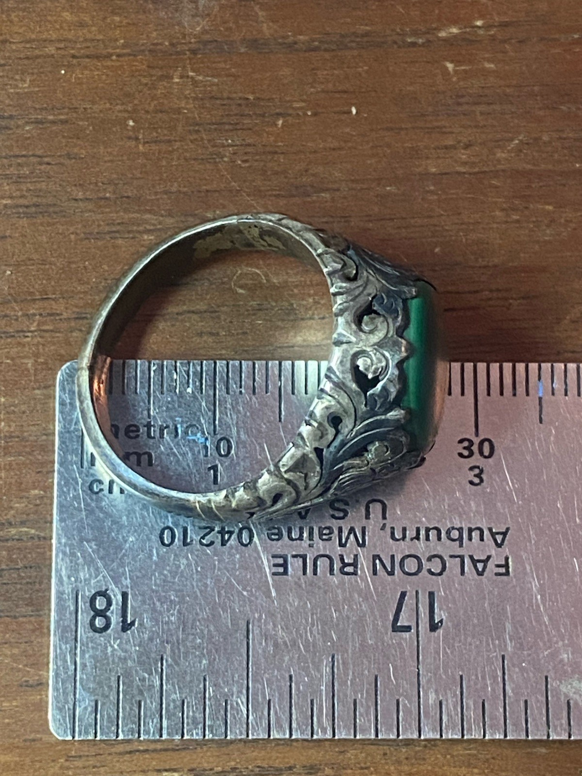 Solid 925 Sterling Silver Malachite Gemstone Woma… - image 14