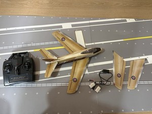 MinimumRC  F86 30mm EDF Jet 1sGyro RTF With 2 Batteries