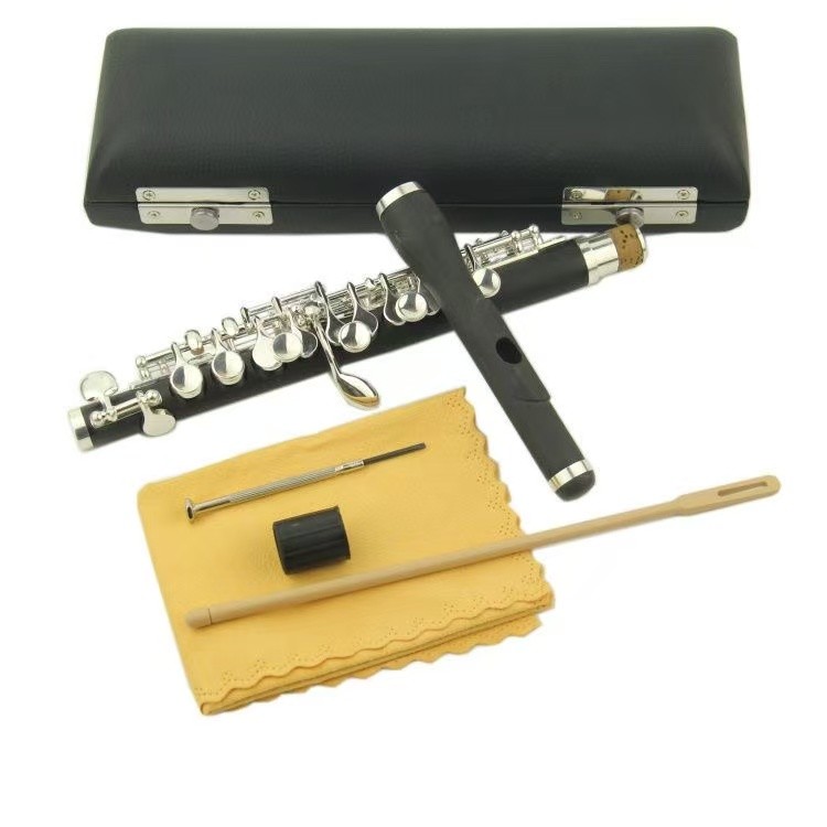 Piccolo Flute C Key Split E w/Wood Case Free Fast Shipping 2024 NEW