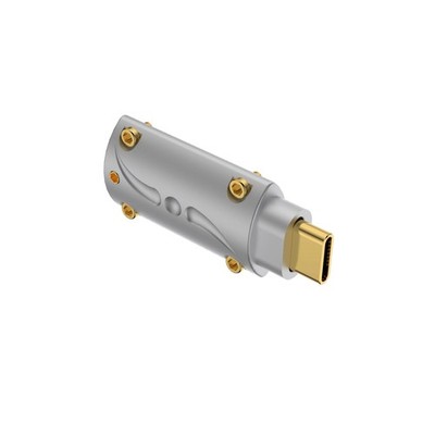 VT08 Gold Plated Type-C USB C 3.1 Connector Brass Male Plug DIY USB Cable B