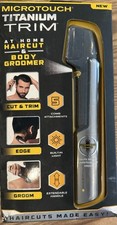 Microtouch Titanium TRIM Lighted Hair Cutting Tool Body Groomer Cordless - A0043