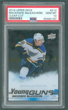 2019 Upper Deck Clear Cut Young Guns #212 MacKenzie MacEachern PSA 10 GEM MINT