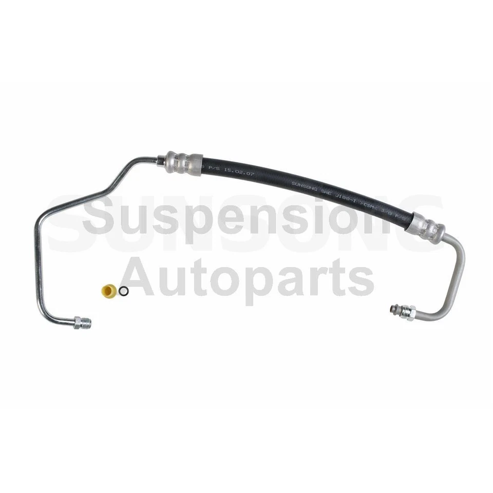 Manguera de línea de presión de dirección asistida Sunsong para Ford E-350 Econoline 1988 1989 Foto 3 de 4