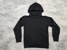 Lululemon All Yours Hoodie Pullover Sweatshirt Womens Sz 6 Black Terry Fleece
