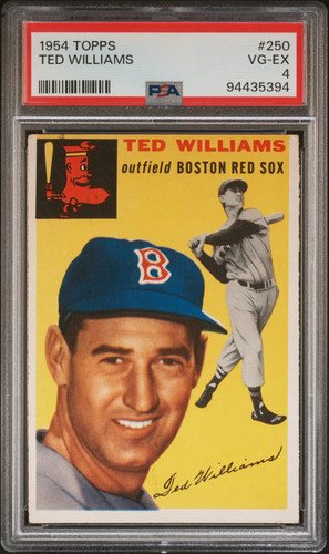 1954 Topps Ted Williams #250 PSA 4