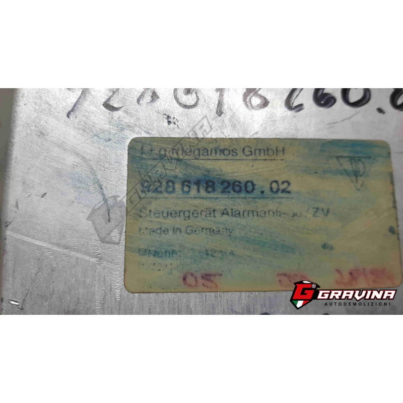 92861826002 CENTRALINA ANTIFURTO PORSCHE 911 (993) 1993 - Immagine 3 di 3