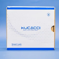 Smart Door Lock Keypad with Handle: Kucacci Keyless Entry Door Lock Steel Color