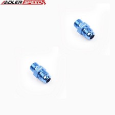 2pcs 6an An-6 Jic Male Flare To 12 X 20 Unf Straight Fuel Hose Fitting Adapter 2pcs 6an An-6 Jic Male Flare To 12 X 20 Unf Straight Fuel Hose Fitting Adapter
