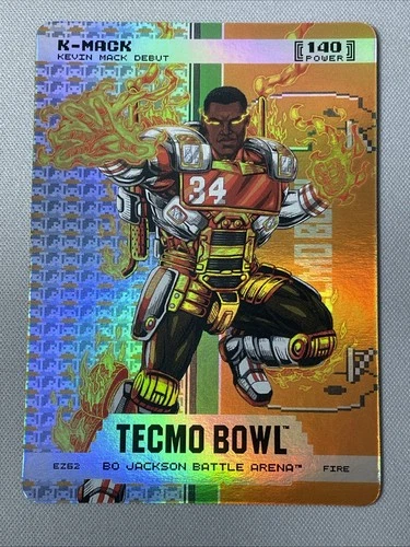 Bo Jackson Battle Arena TECMO BOWL - K-Mack EZ62 - Endzone - 140 PWR
