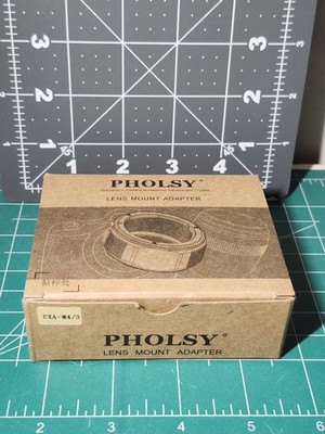 PHOLSY Adapter for Exakta EXA Lens to Micro 4/3 M4/3 Cameras