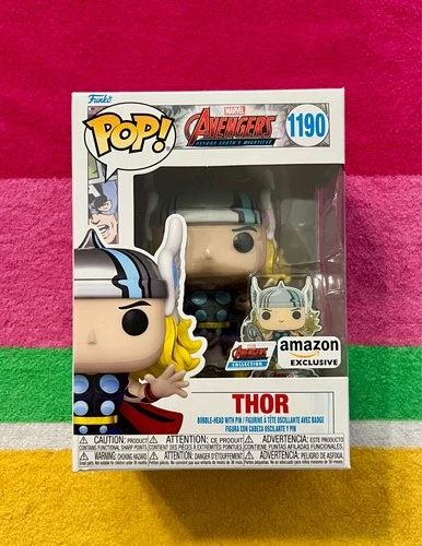 Marvel: Avengers Beyond Earth's Mightiest Thor Funko Pop! and Pin #1190 - New