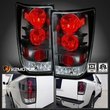 Black Fits 2004-2015 Titan Tail Lights Rear Brake Lamps Pair Leftright 04-15