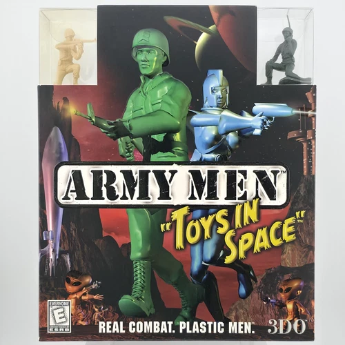 Army Men: Toys in Space - Real Combat. Plastic Men, 1999, Big Box, New & Sealed