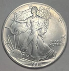 U.S. Mint American Eagle 1991  1oz Silver Coin .999 Fine Bullion