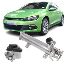 AGR-Ventil Abgasrückführung Kühler für VW Scirocco 3 2.0 TDI Motorcode CBDB CBBB