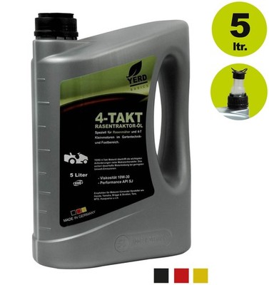 YERD 10W30 5 Liter PREMIUM Rasen Mäher Traktor Strom Erzeuger Motor Öl 4 Takt