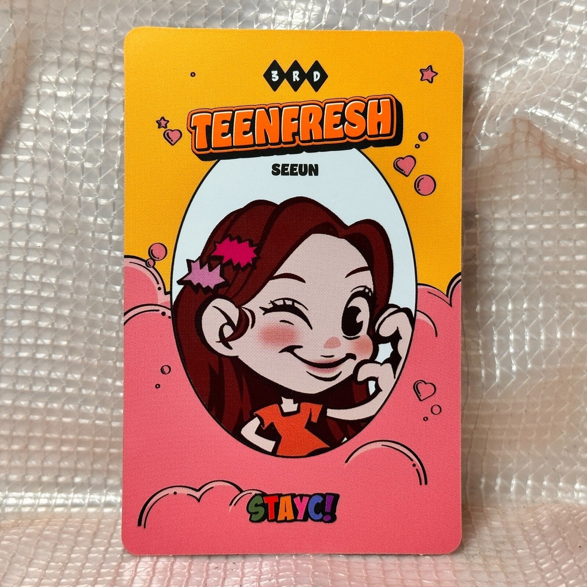 Seeun Official Photocard StayC 3rd Mini Album Teenfresh Highup Ent