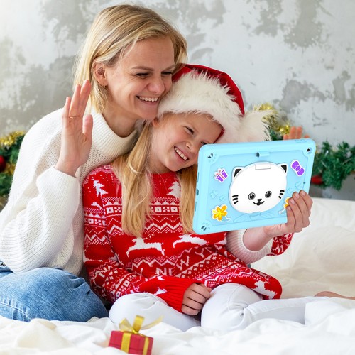 Funda protectora con soporte a prueba de golpes para niños para iPad 7ª 8ª 9ª generación con correa para el hombro EE. UU. - Imagen 32 de 47