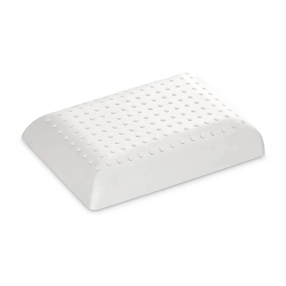 Letti Moderni Coussin en latex pour bébé 30х50х6 cm Sommeil réparateur pour l... - Photo 2/4
