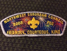 MINT CSP Northwest Suburban Council FOS SA-13 SMY Border