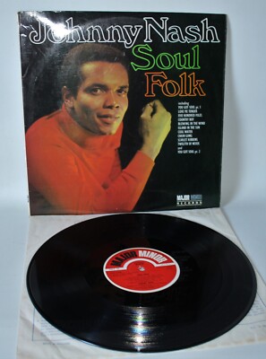 Johnny Nash - Soul Folk - 1969 Vinyl LP - Major Minor SMLP56