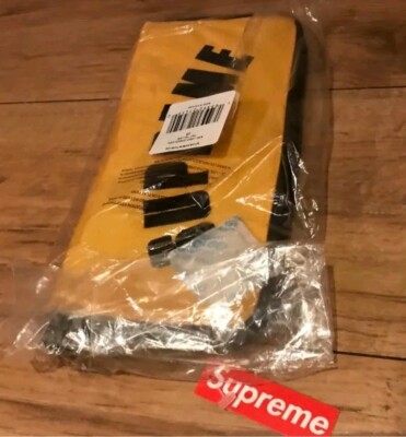 SS19 Supreme X La North Face Arc Logo Organisateur Jaune Sac Tnf Neuf non Ouvert