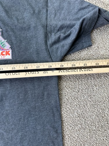 Outback Steakhouse Shirt M Gray Hanes Beefy T Restaurant Employee VTG - Picture 6 of 7