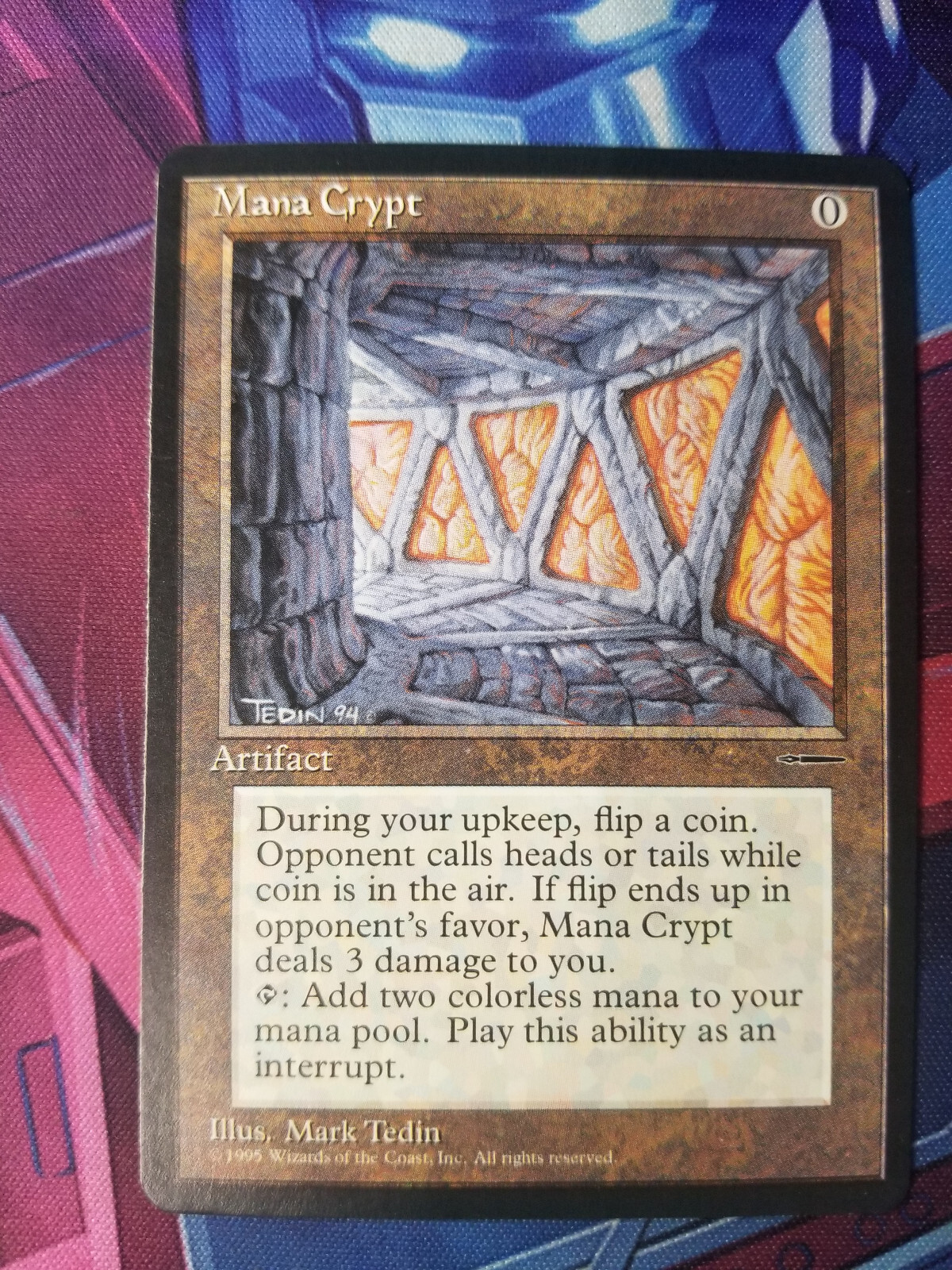 Mana Crypt (Book Media Promo) NM vintage MTG