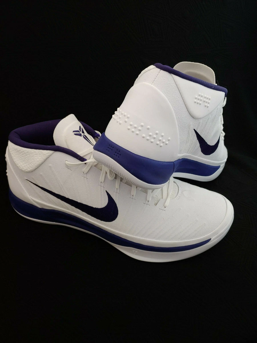 NEW Nike Kobe AD Mid TB PE Men s Size 17.5 Lakers White Purple