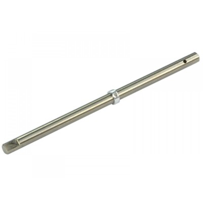 Microheli Precision CNC Solid Titanium Main Shaft/Collar Set - MCPXBL