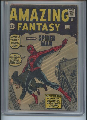 Amazing Fantasy #15 1962 CGC 1.8 | eBay