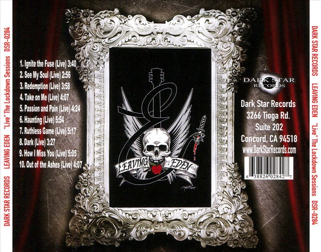 LEAVING EDEN LIVE: THE LOCKDOWN SESSIONS NEW CD