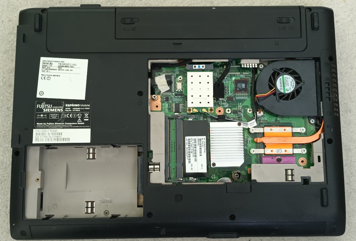Fujitsu Esprimo Mobile V5535 Laptop Notebook 2GB 80GB 15.4 Fujitsu Esprimo Mobile V5535 Laptop Notebook 2GB 80GB 15.4