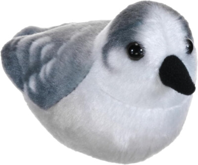 Canada Jay 6'' stuffed animal plush bird Audubon Wild Republic Grey camp robber