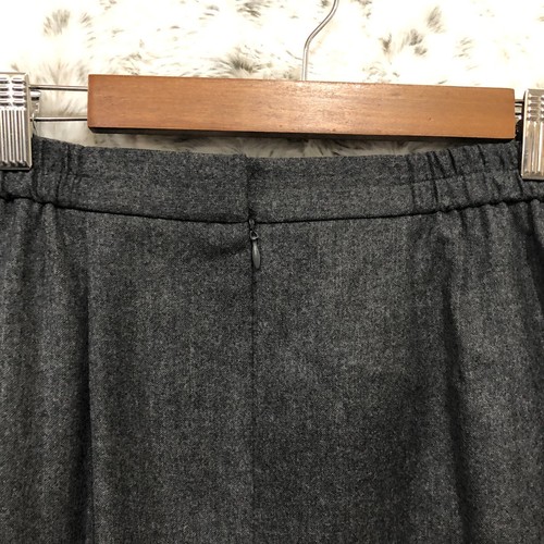 David Brooks Women's Petite Skirt Suit Size 10P Pure 100% Wool Gray Business - 第 14/17 張圖片