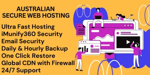 CPanel Australian Web Hosting - Hourly & Daily Backup - Global CDN -  $15 Month