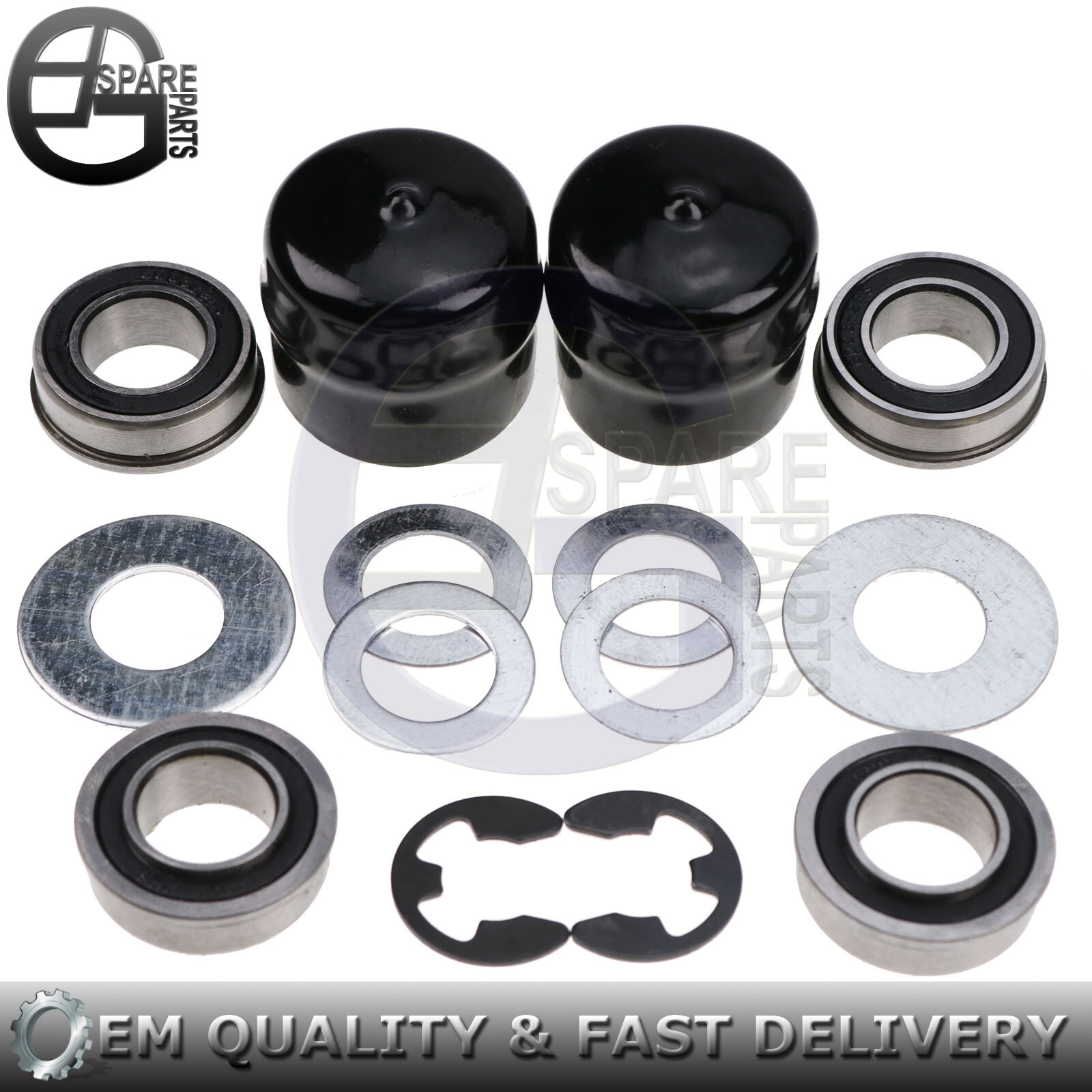 Front Wheel Bushing To Bearing Conversion Kit for Husqvarna YTH2348 YTH23K48 eBay