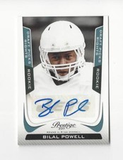 2011 Prestige #209 Bilal Powell Rookie AUTOGRAPH Jets /599