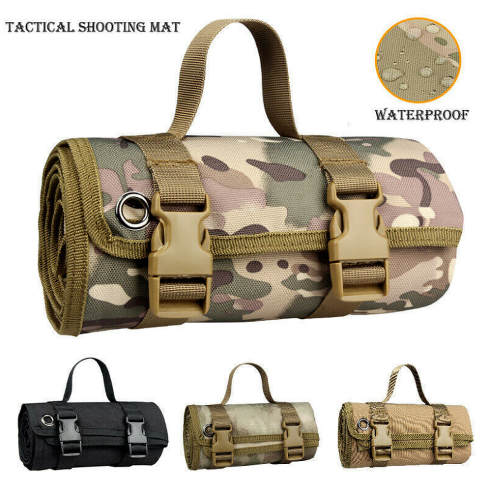Tactical Training Shooting Pad Rool-Up Non-Slip Shooters Mat  Shooting Gear Rest